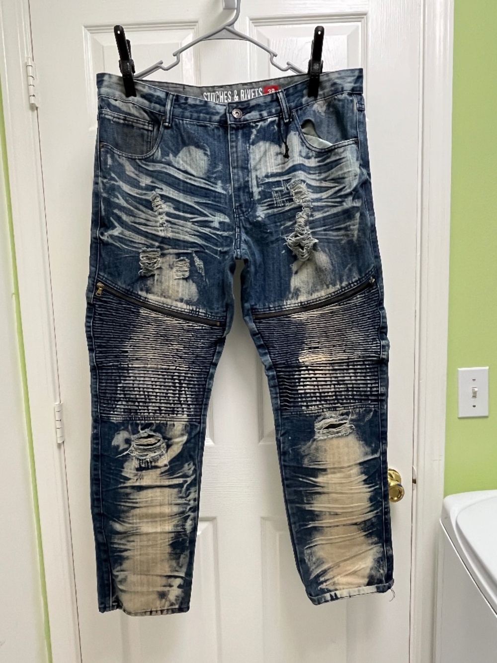 Men's Stitches and Rivets Jeans 38W x 32L